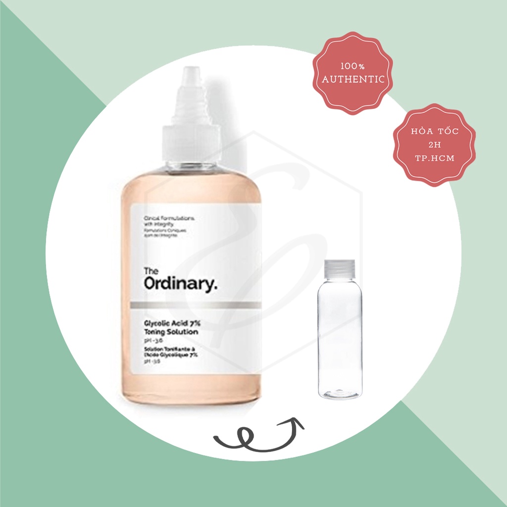 Nước hoa hồng The Ordinary Glycolic Acid 7% Toning Solution - 240ml