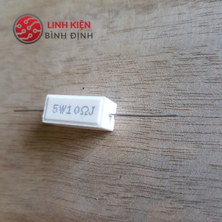 Túi 10 Điện trở sứ 10r 5W