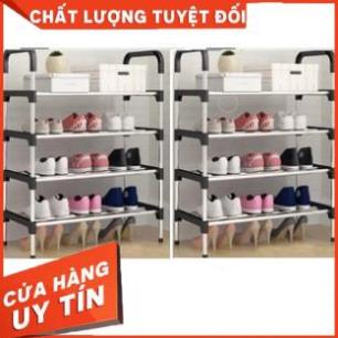 [ Bán Lẻ Giá Sỉ ] Giá, Kệ Để Giày Inox 5 Tầng Hàng Quốc,Chắc Chắn, Đa Năng, Tiện Dụng