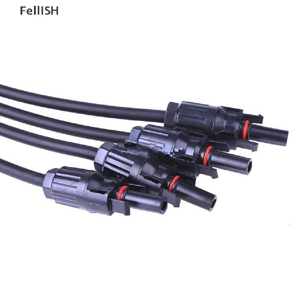 Bộ 2 Đầu Nối Dây Cáp Tấm Pin Năng Lượng Mặt Trời Kiểu Chữ Y Từ 1 Sang 4 NEW 439br MC4