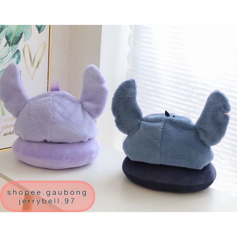 Gối cổ có mũ hình gấu bông Stitch - Lio and Stitch Disney