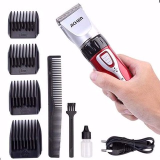 [ GIÁ RẺ NHẤT ] Tông đơ cắt tóc gia đình JICHEN CÓ SẠC ĐIỆN, động cơ khỏe, hoạt động mượt mà và cực kì an toàn