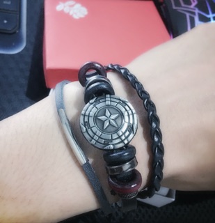 Vòng Dây Da Handmade HM156