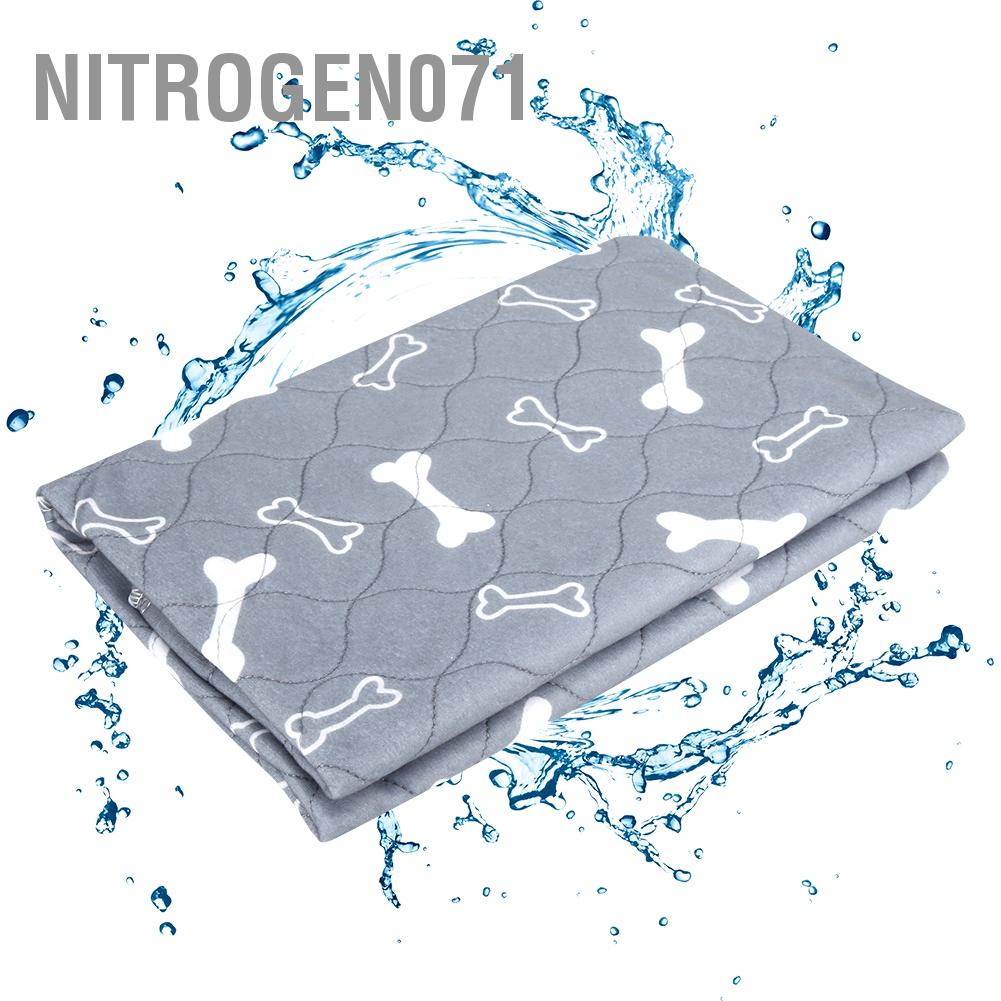 Nitrogen071 Dog Puppy Urine Mat Waterproof Reusable Washable Pet Cat Pee Trainging Pad