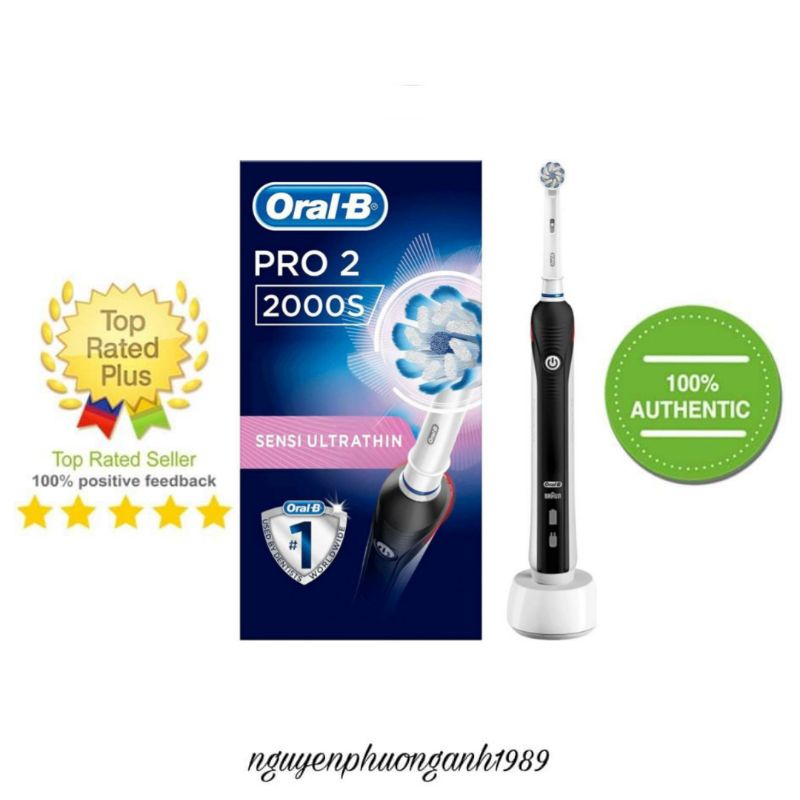 Bàn Chải Điện Oral B 2 2000 & 2000s