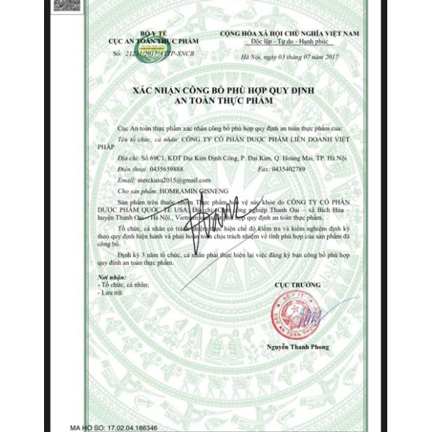 HOMRAMIN GINSENG NHÂM SÂM - TĂNG CƯỜNG THỂ LỰC HỘP 60 VIÊN | BigBuy360 - bigbuy360.vn