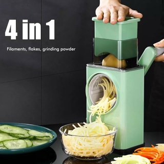 Dụng cụ thái rau củ quả đa năng 4 in 1 vegetable cutter - máy cắt máy bào củ qủa cỡ lớn - kilian