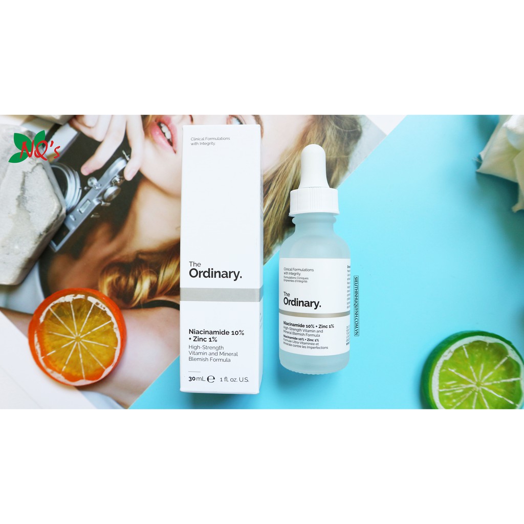 Tinh chất The Ordinary Niacinamide 10% + Zinc 1%