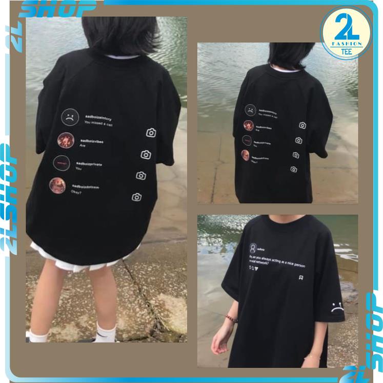 Áo thun tay lỡ sadboiz sadtagram, áo phông nam nữ form rộng SAD TOSS TEE chất cotton dãn mát