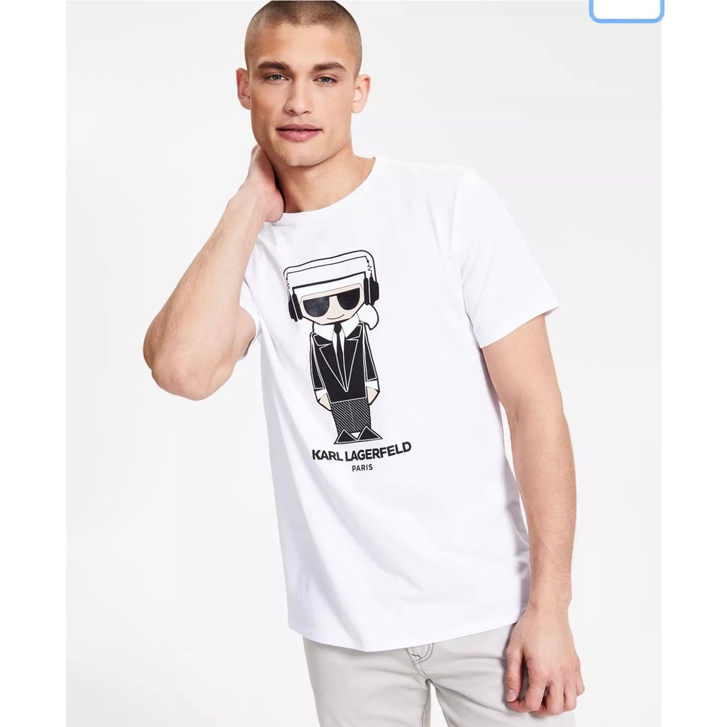 Áo thun nam Karl Lagerfeld Paris Men's Character Print T-shirt