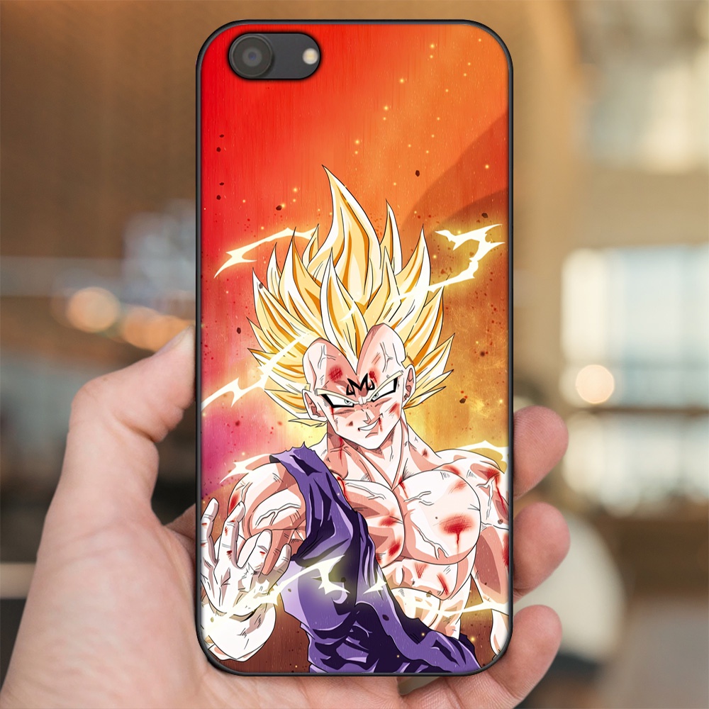 Ốp lưng Oppo A83 viền đen in hình Vegeta Dragon Ball