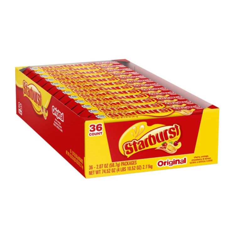 Kẹo viên thanh Starburst Original 58.7g