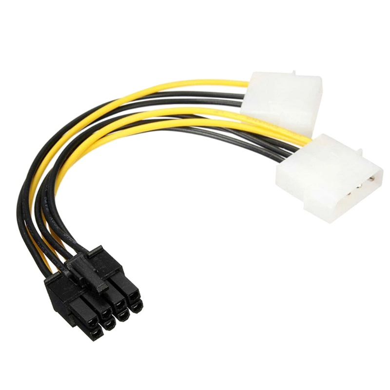 Dây Cáp Nguồn Thẻ Video NAMA New 20cm 8Pin Sang 4Pin 180W
