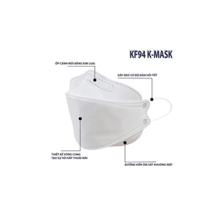 Khẩu trang 4d kf94 công nghệ hàn quốc