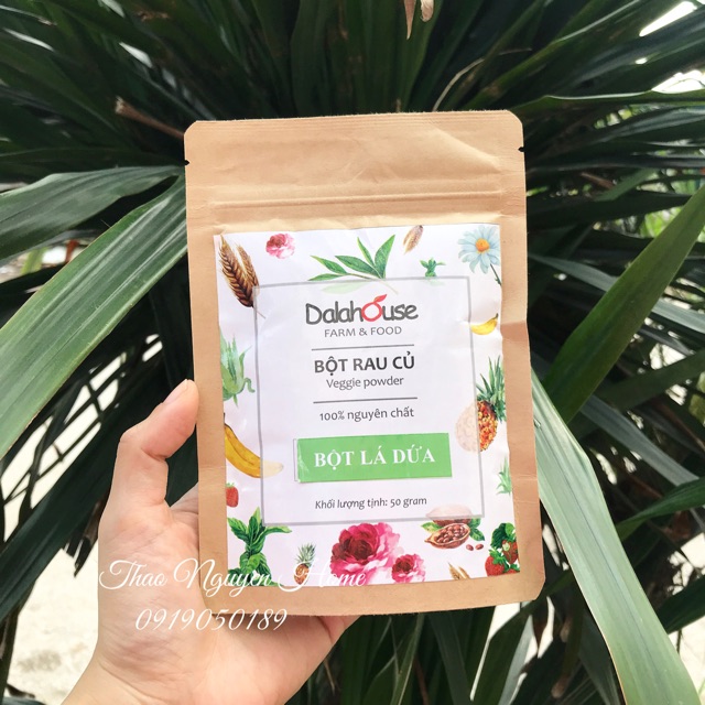 Bột lá dứa ( lá nếp) dalathouse | BigBuy360 - bigbuy360.vn