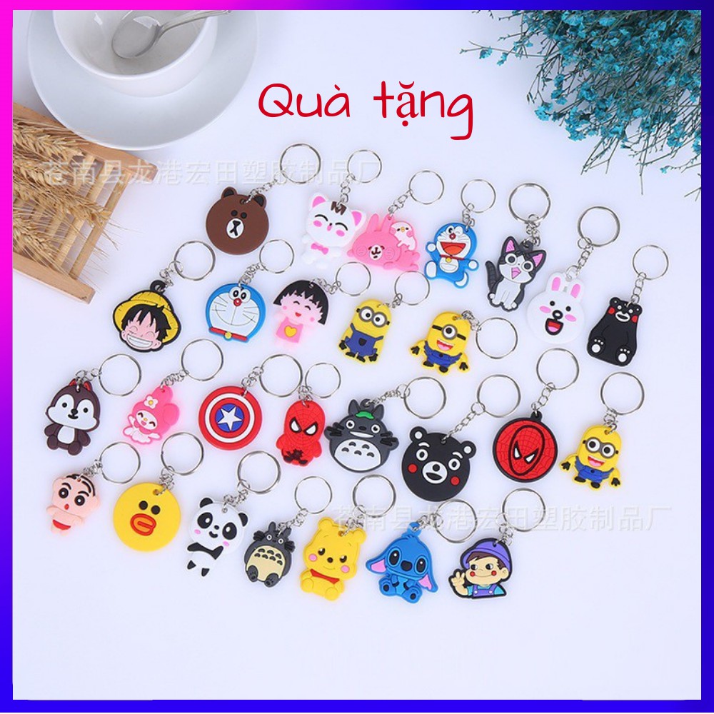 [QUÀ TẶNG] Móc khóa nhiều hình dễ thương