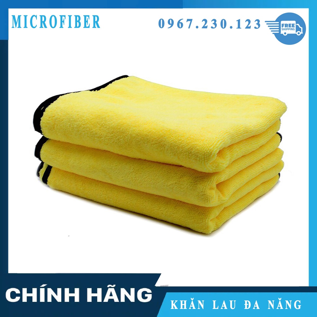  Khăn Lau Xe Ô TÔ Đa Năng Microfiber Không Xù Lông Siêu Thấm | BigBuy360 - bigbuy360.vn