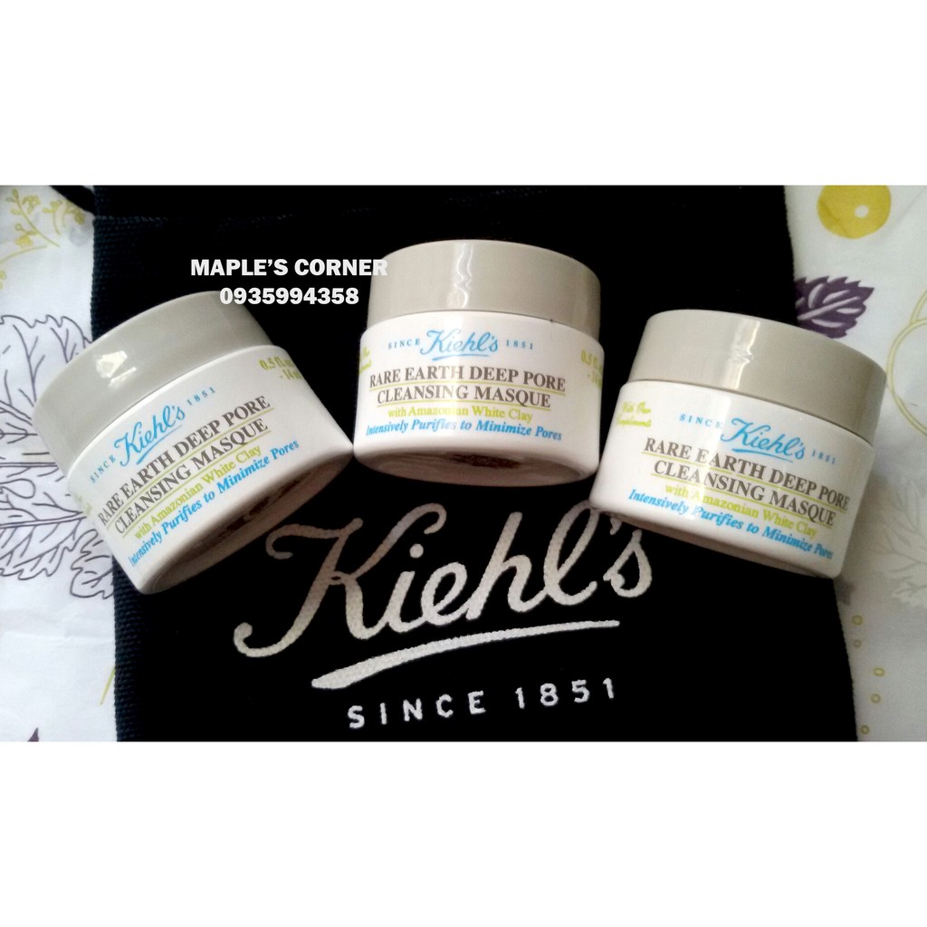 Mặt nạ đất sét KIEHL.S RARE EARTH DEEP PORE CLEASING MASQUE 14ml | BigBuy360 - bigbuy360.vn
