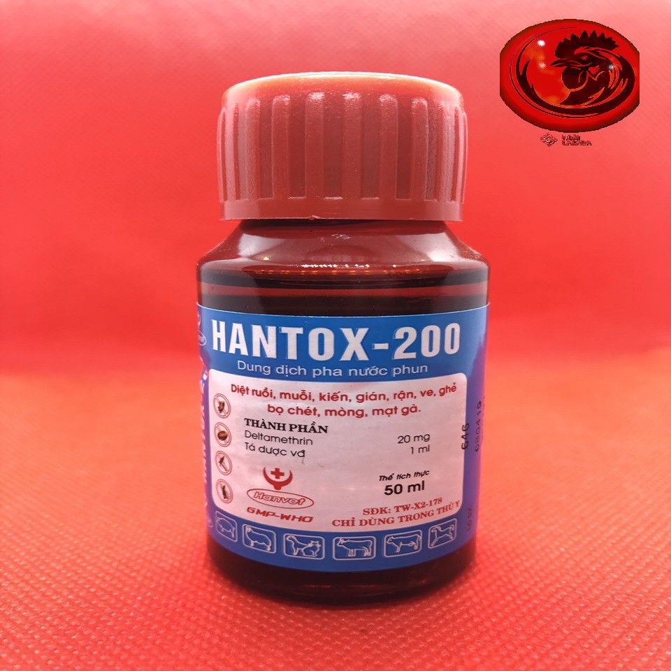 Thuốc xịt bọ mạt gà và mạc gà - HANTOX 200