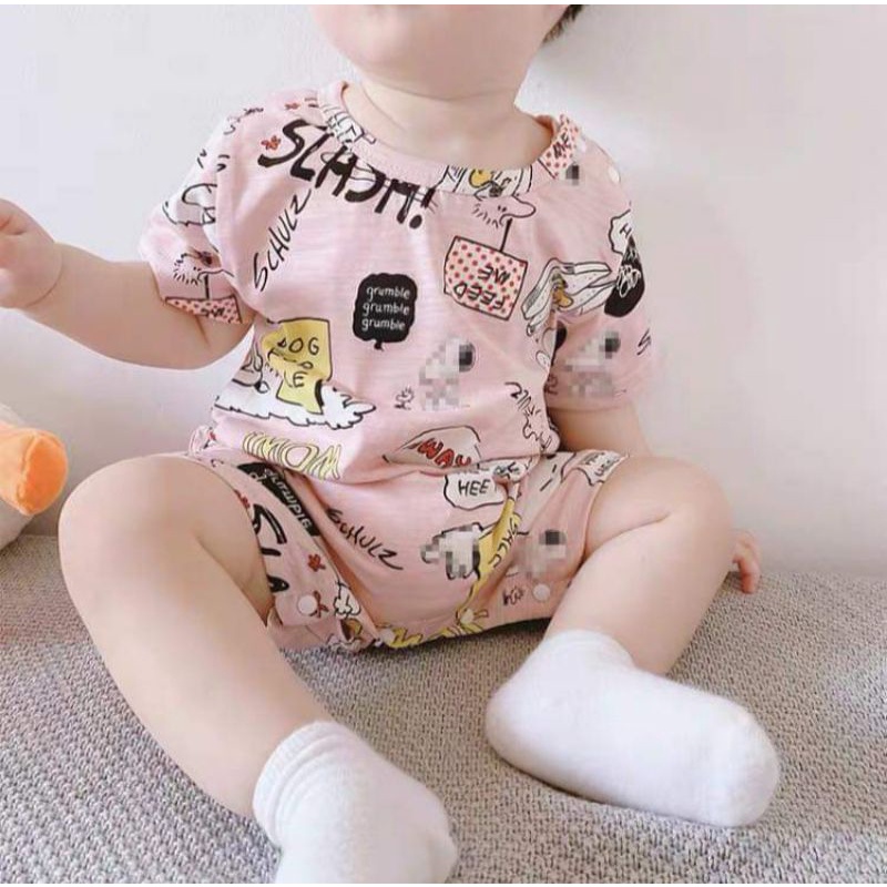 Body Đùi Hè Hoạ Tiết Dễ Thương Cho Bé Trai Bé Gái