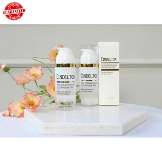 Sữa rửa mặt, thải độc 4in1 Cindeltox Mild Cleansing Gel Gluthatione Peel