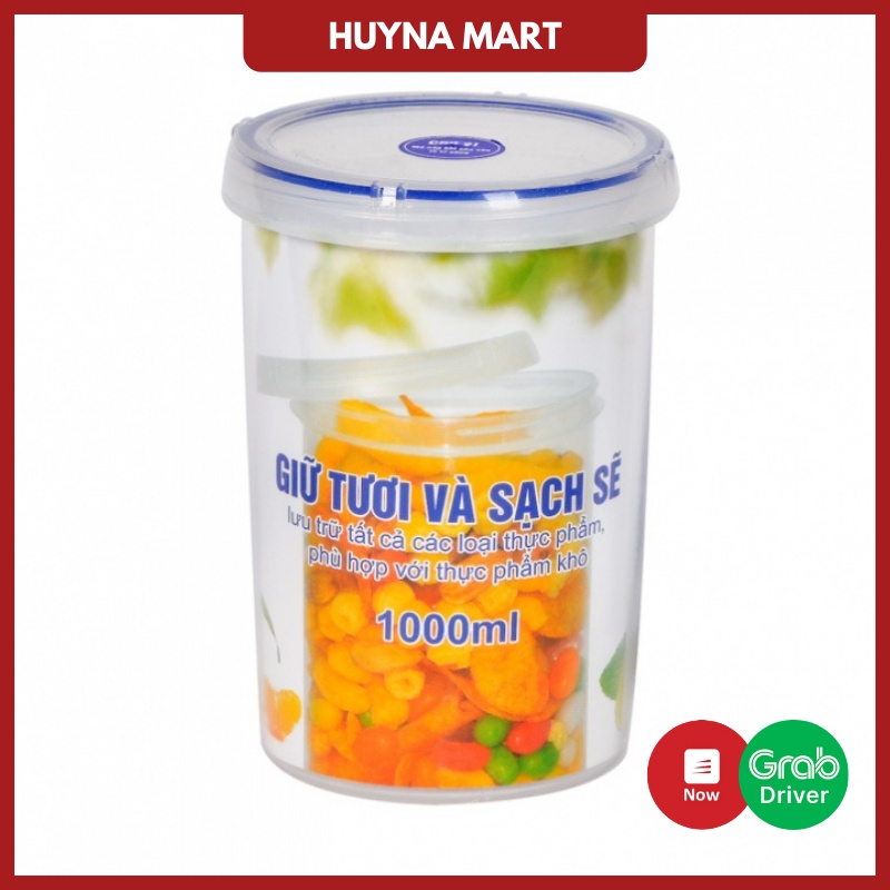 Hộp Đựng Thực Phẩm Tròn Song Long 500ml-750ml-1000ml 2512/2511/2408