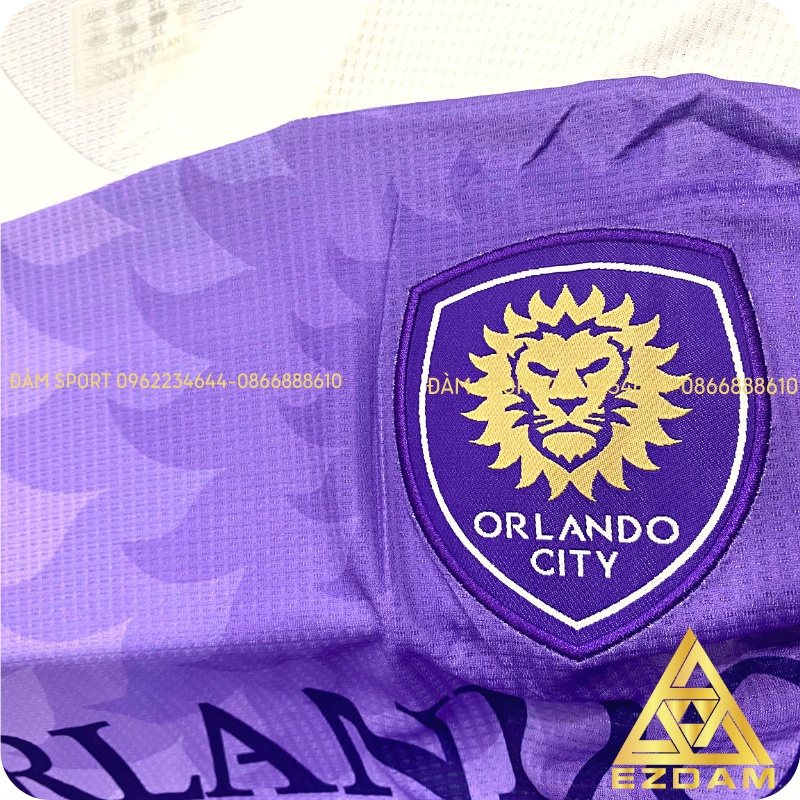 Áo Bóng Đá Orlando City Sân Khách 20/21 Hàng Thái Xin - Áo Đá Bánh Đẹp ĐÀM SPORT 3