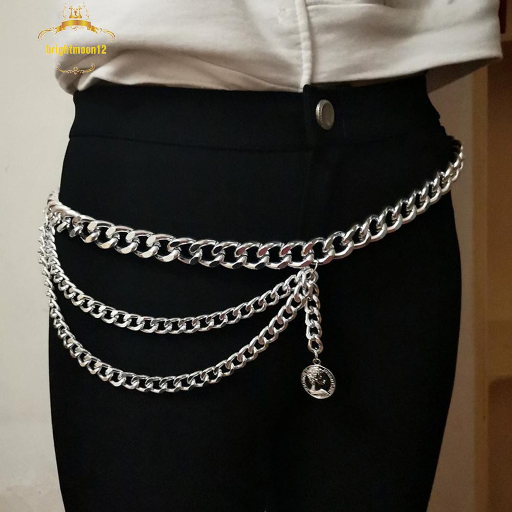 [Mã FAMAYFA giảm 10K đơn 50K] Dây Xích Kim Loại Đeo Thắt Lưng Phong Cách Hip Hop | BigBuy360 - bigbuy360.vn
