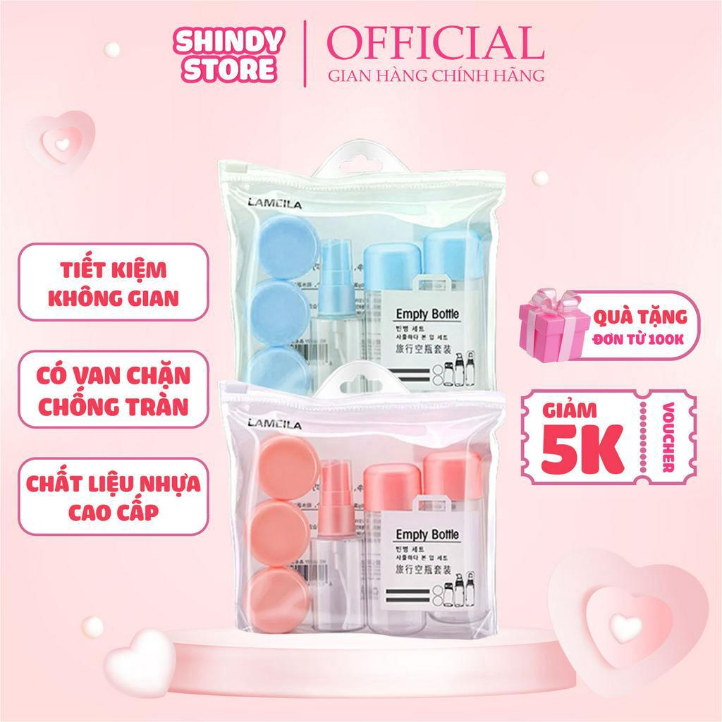 Bộ Chiết Mỹ Phẩm Mini Lameila Chính Hãng Nội Địa Trung