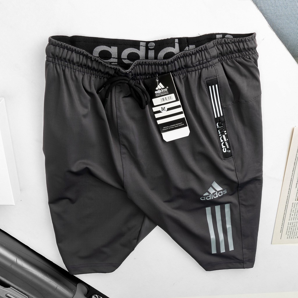 Quần short thể thao nam thời trang, vải trơn mềm mịn chất liệu thun lạnh co giãn 4 chiều – QS46 | BigBuy360 - bigbuy360.vn