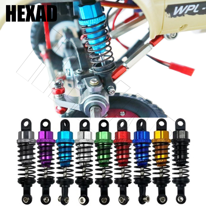 Environmental quality · 4PCs oil filled type metal shock absorber with shock tower for WPL C14 C24 MN D90 D91 mn99 mn99s RC car adjustable upgrade parts