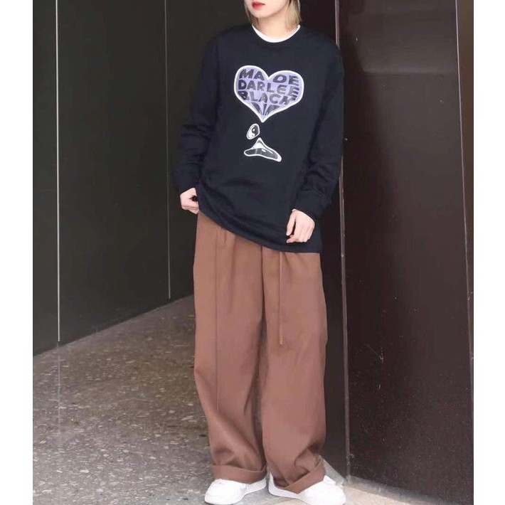 Áo Sweater Nữ Nam Form Rộng BLACK - Áo Cardigan 2 Màu ASW14 | BigBuy360 - bigbuy360.vn