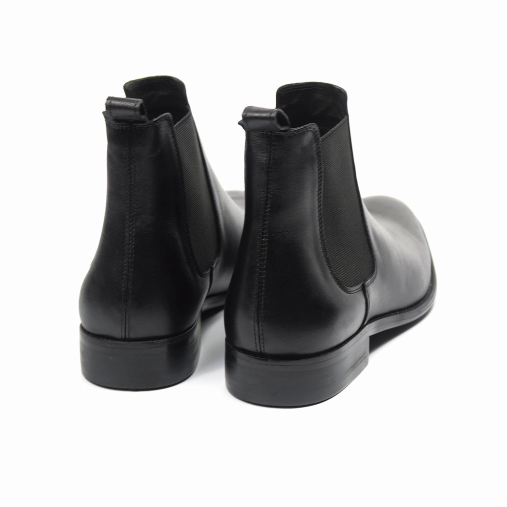 Giày Chelsea Boots cao cổ thời trang nam chất liệu da bò giúp tăng 3.5cm chiều cao | BigBuy360 - bigbuy360.vn