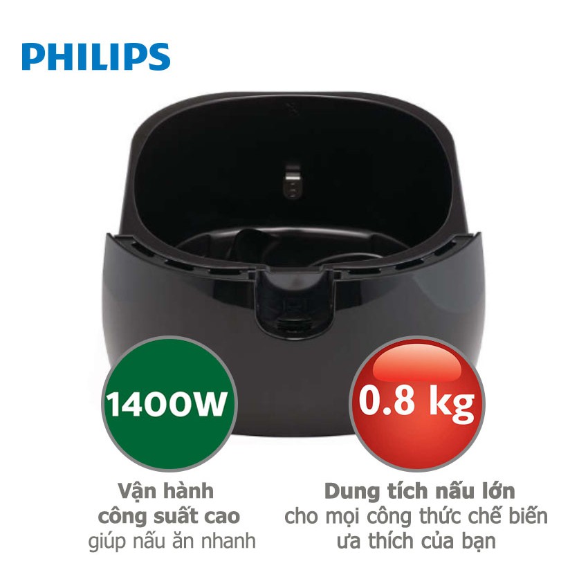 Nồi chiên không dầu Philips HD9220 - Bảo hành 24 tháng