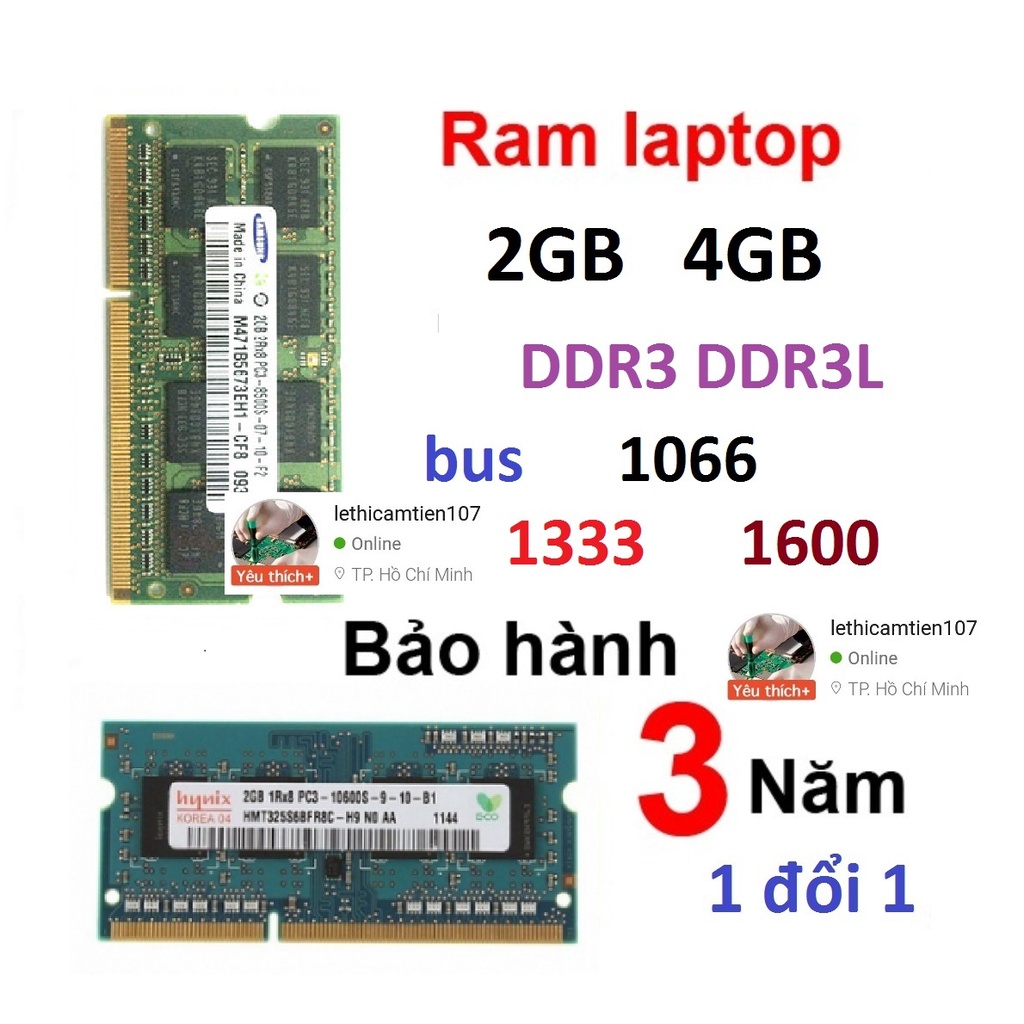 Ram DDR3L 4GB 2Gb laptop ram DDR3 4Gb 2Gb bus 1066 1333 1600 pc3 pc3l 12800s 10600s 8500s