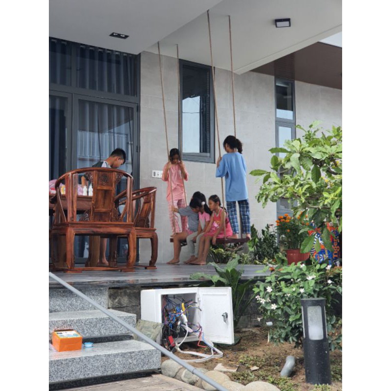 Xích đu gỗ KT 1m5x45