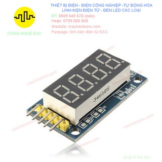 Mạch Hiển Thị 4 Led 7 Đoạn 74HC595