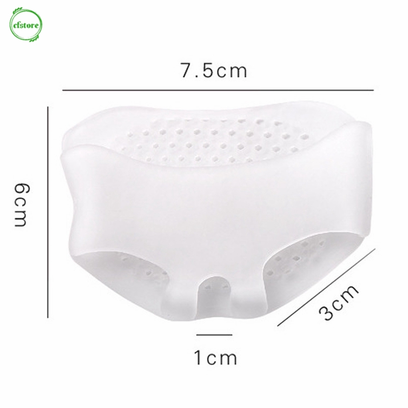 Đệm lót ức bàn chân bằng silicon kết cấu tổ ong giảm đau