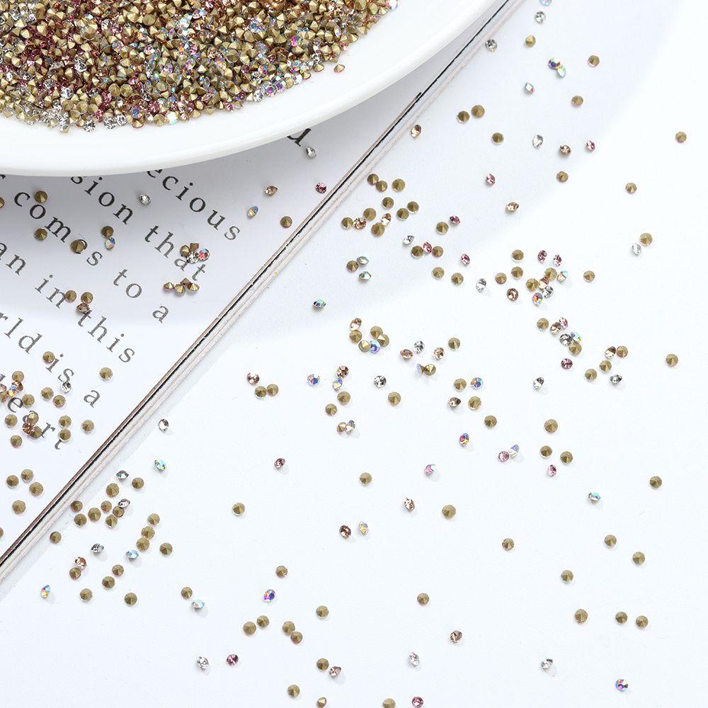 Bộ 1440 Miếng Dán Trang Trí Móng Tay 3D SS3-SS4 Kính