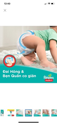 Tã quần pampers giữ dáng L54