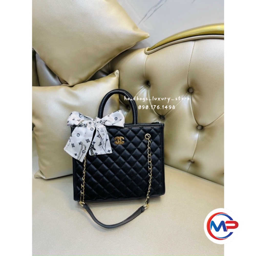 𝑭𝑹𝑬𝑬𝑺𝑯𝑰𝑷  Túi công Sở chaneo kèm khăn size 30 hàng quảng châu