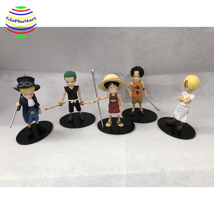 Bộ 5 Tượng Vua Hải Tặc One Piece