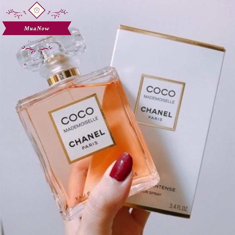 Nước hoa Chanel Coco Mademoiselle Paris (Cam bergamot, bưởi, hoa nhài, hoa hồng, quả vải, Vanilla) | Thế Giới Skin Care