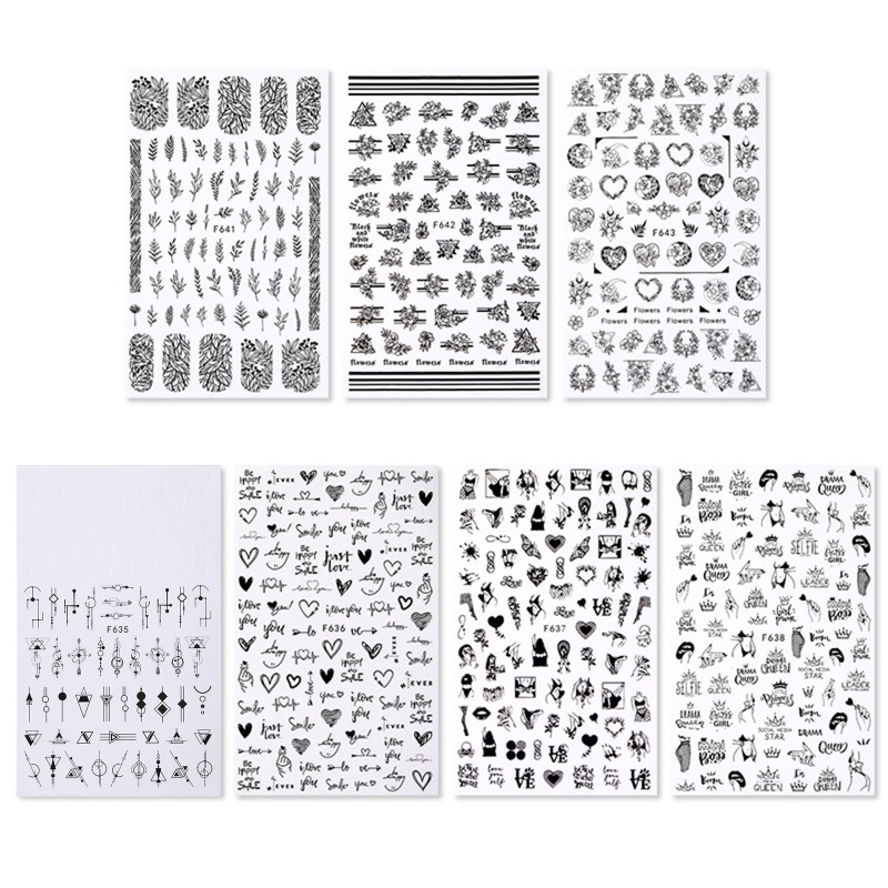 Đề Can Acrylic Hình Trái Tim 3D Tự Dính Dùng Để Trang Trí Móng