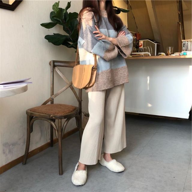 Set Áo Len + Quần Dài Bigsize