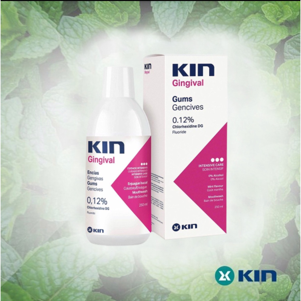 Nuớc Súc Miệng Kin Gingival 250mL - Ngăn Ngừa Viêm Nướu, Nha Chu, Hôi Miệng