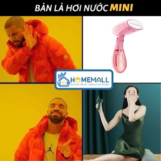Bàn là hơi nước cầm tay mini , Bàn ủi hơi nước công suất 33W mẫu mới 2021 BL1