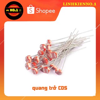 Quang trở CDS 5mm cảm biến ánh sáng - PVX80062
