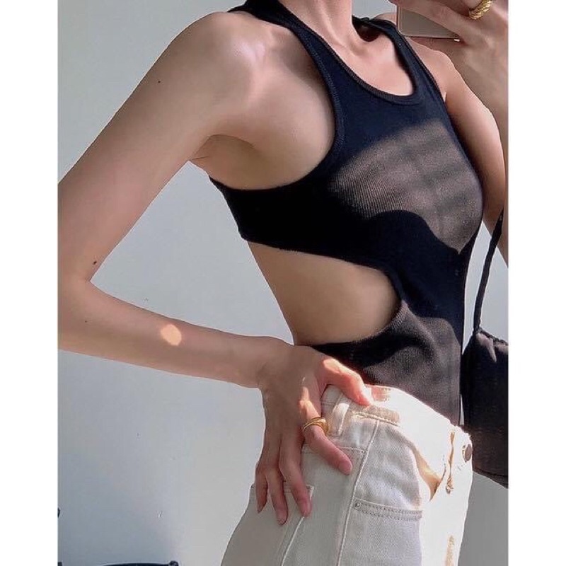 Đầm body,váy body hở lưng thun gân mềm mại sexy cá tính
