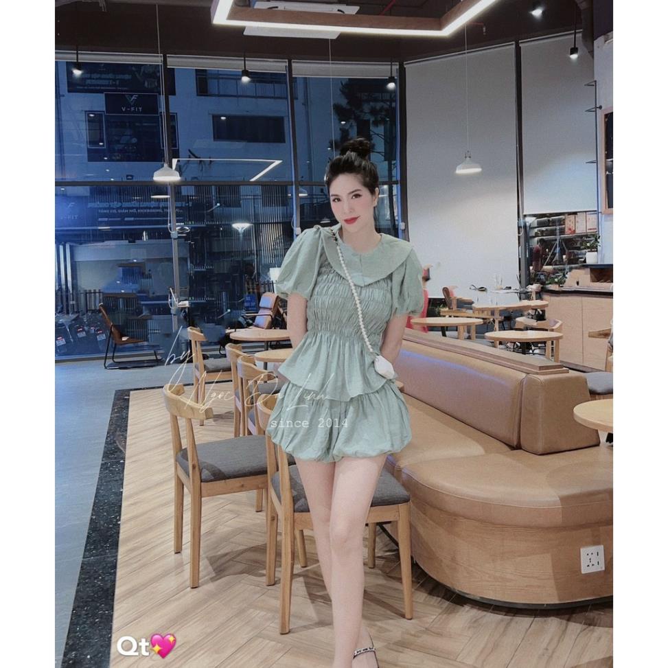 [ 𝐅𝐑𝐄𝐄 𝐒𝐇𝐈𝐏 ] SÉT SƠ MI NHÚN EO QUẦN BỒNG SIÊU HÓT